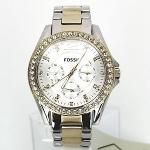 Fossil Women's Riley Stainless Steel Chronograph G